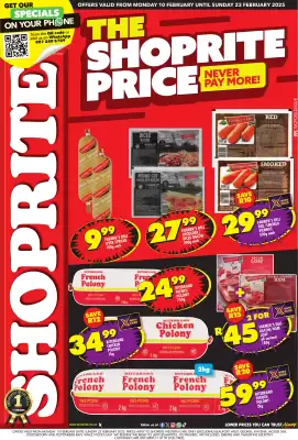 Shoprite catalogue (valid until 23-02)