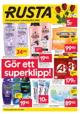 Rusta reklamblad (giltig till och med 16-02)