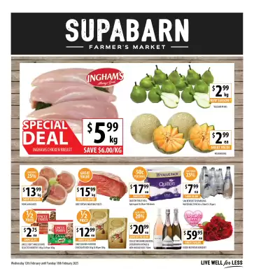 Supabarn catalogue (valid until 18-02)