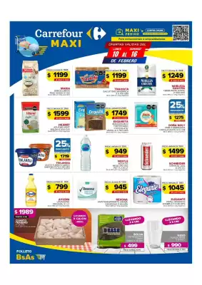 Catálogo Carrefour Maxi (válido hasta 16-02)