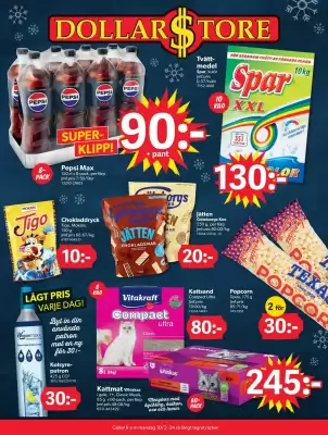 DollarStore reklamblad (giltig till och med 10-03)