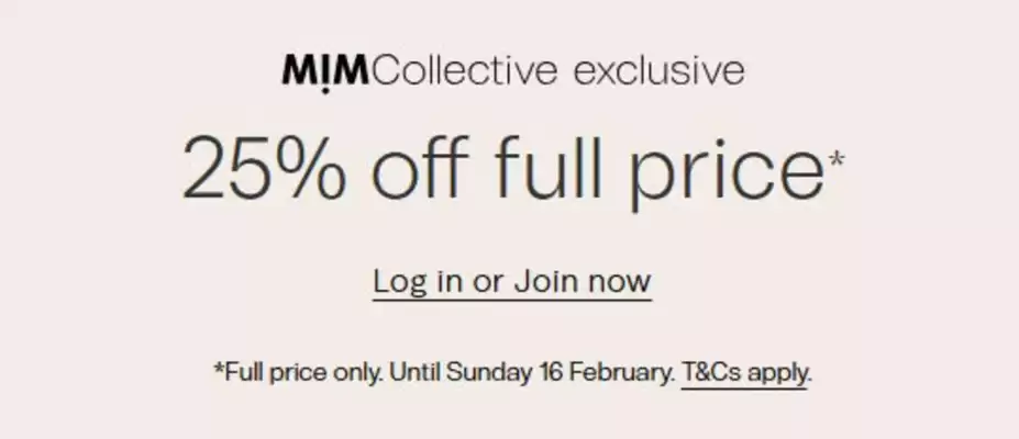 Mimco catalogue (valid until 24-02)