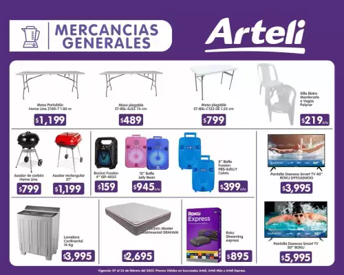 Catálogo Arteli express (válido hasta 23-02)