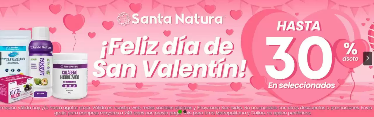 Catálogo Santa Natura (válido hasta 28-02)