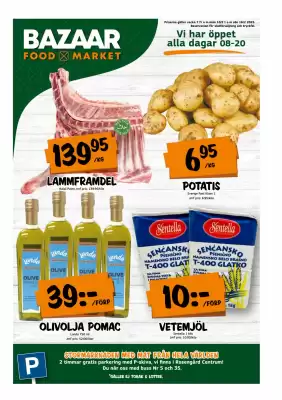 Bazaar Food market reklamblad (giltig till och med 16-02)