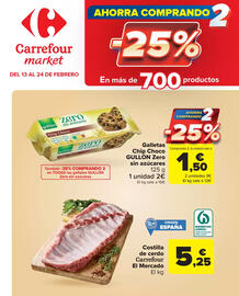 Folleto Carrefour Market Página 1