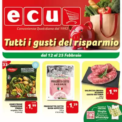 Volantino Ecu Discount (valido fino al 25-02)