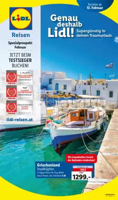 Lidl Reisen Flugblatt (gültig bis 1-03)