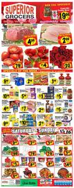 Superior Grocers Weekly Ad week 7 Page 1