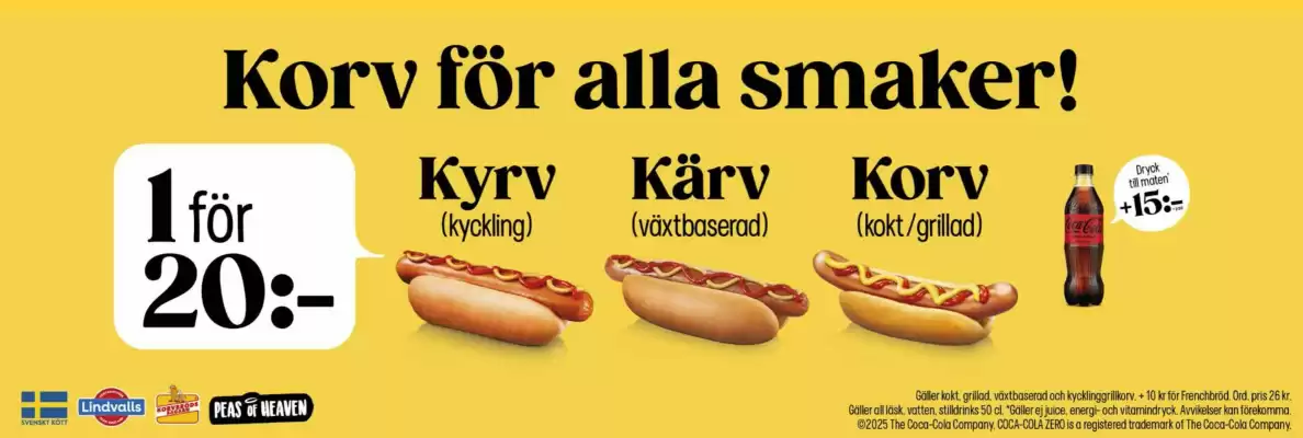 Pressbyrån reklamblad (giltig till och med 18-02)