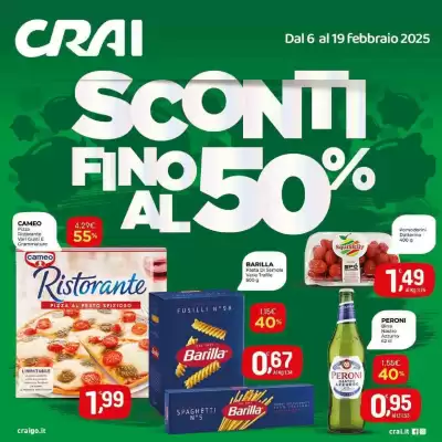 Volantino Crai (valido fino al 19-02)