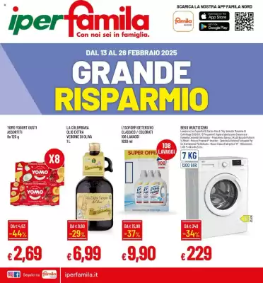 Volantino IperFamila (valido fino al 26-02)