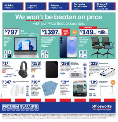 Officeworks catalogue (valid until 27-02)