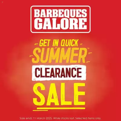 Barbeques Galore catalogue (valid until 11-03)