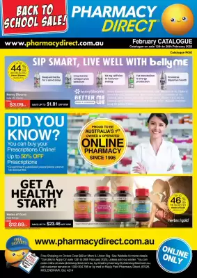 Pharmacy Direct catalogue (valid until 28-02)