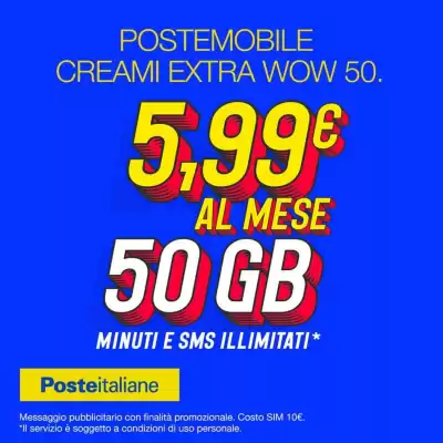 Volantino PosteMobile (valido fino al 1-06)