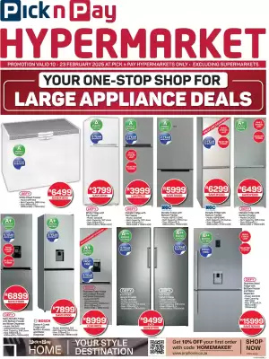 Pick n Pay Hypermarket catalogue (valid until 23-02)