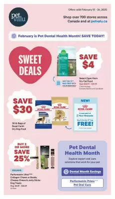 Petvalu flyer (valid until 20-02)