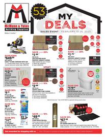 McMunn & Yates Building Supplies flyer week 7 Page 1