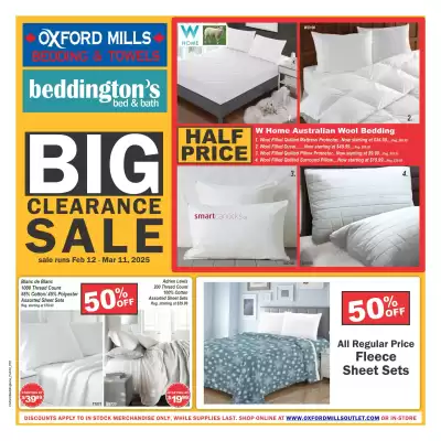 Oxford Mills flyer (valid until 18-02)