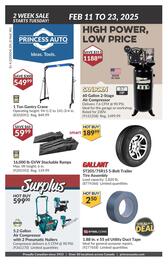 Princess Auto flyer week 7 Page 1