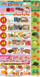 Supermercado El Rancho Weekly Ad Page 1