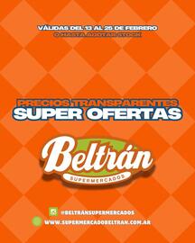 Catálogo Beltrán Supermercados Página 1