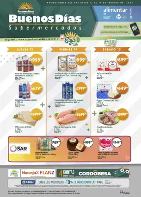 Catálogo Supermercados Buenos Días (válido hasta 19-02)