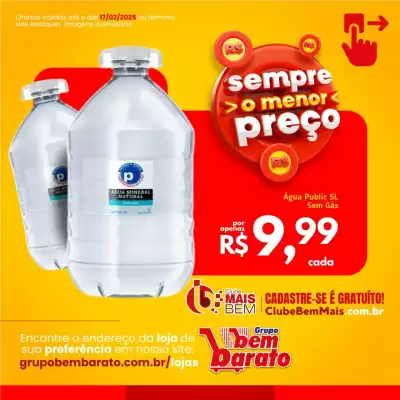 Catálogo Supermercado Bem Barato (válido até 17-02)