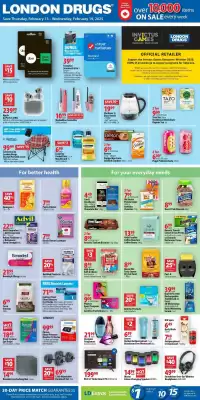 London Drugs flyer (valid until 21-02)