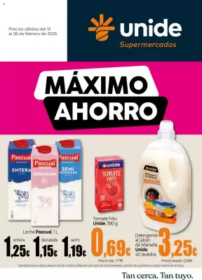 Folleto Unide Supermercados (válido hasta el 26-02)