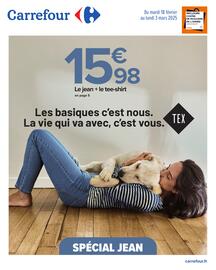 Catalogue Carrefour | LES LOOKS JEAN page 1