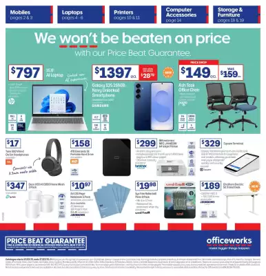 Officeworks catalogue (valid until 27-02)