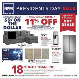 Nebraska Furniture Mart Weekly Ad week 7 Page 1