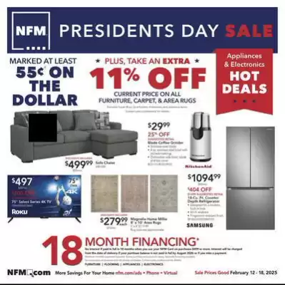 Nebraska Furniture Mart Weekly Ad (valid until 18-02)