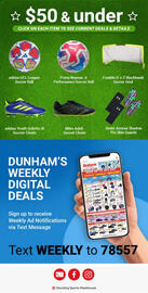 Dunham's Sports Weekly Ad Page 9