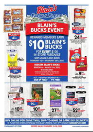 Blain's Farm & Fleet Weekly Ad Page 1