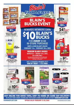 Blain's Farm & Fleet Weekly Ad (valid until 26-02)