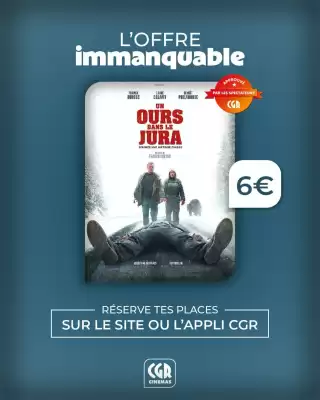 Catalogue CGR Cinémas (valable jusqu'au 19-02)