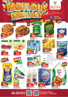 Mark & Save catalogue (valid until 19-02)