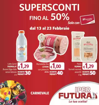 Volantino Futura Supermercati (valido fino al 23-02)