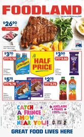 Foodland catalogue week 8 Page 1