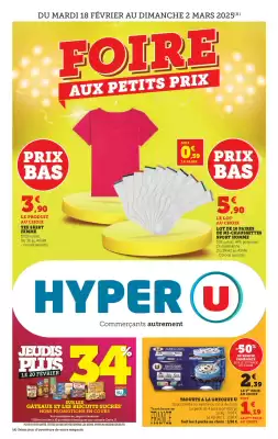 Catalogue Hyper U (valable jusqu'au 2-03)