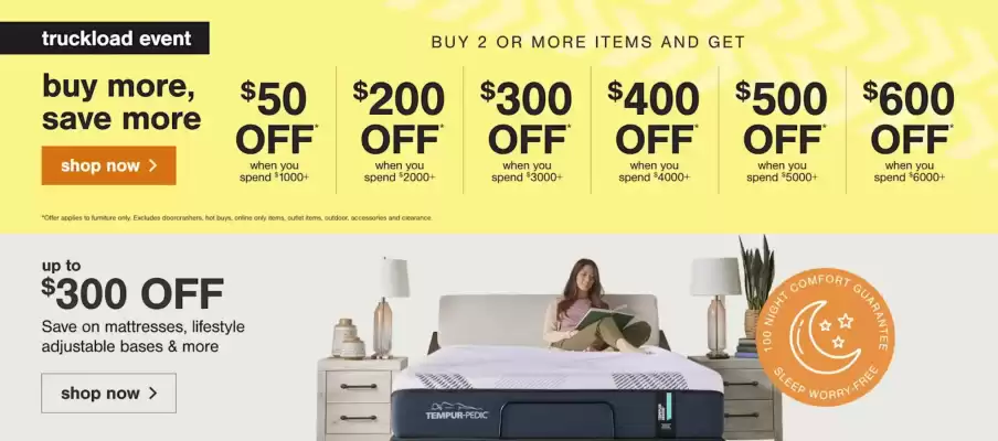 Ashley Furniture flyer (valid until 27-02)