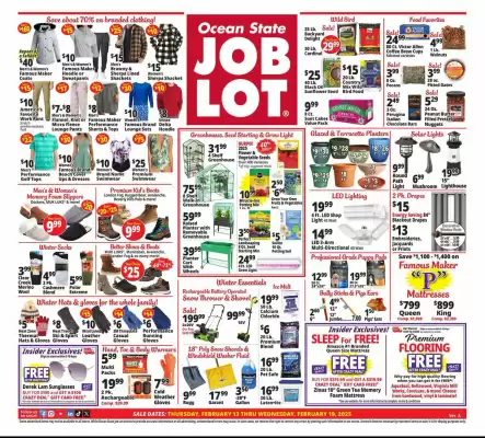 Ocean State Job Lot Weekly Ad (valid until 19-02)