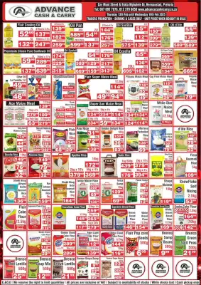 Advance Cash n Carry catalogue (valid until 19-02)