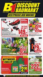 B1 Discount Baumarkt Prospekt woche 7 Seite 1