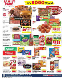 Family Fare Weekly Ad week 8 Page 1