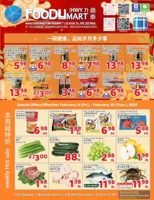 Foody Mart flyer (valid until 20-02)