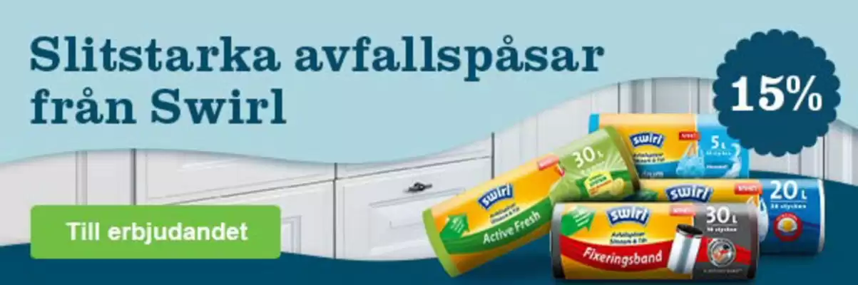 Dammsugarpåsar reklamblad (giltig till och med 20-02)